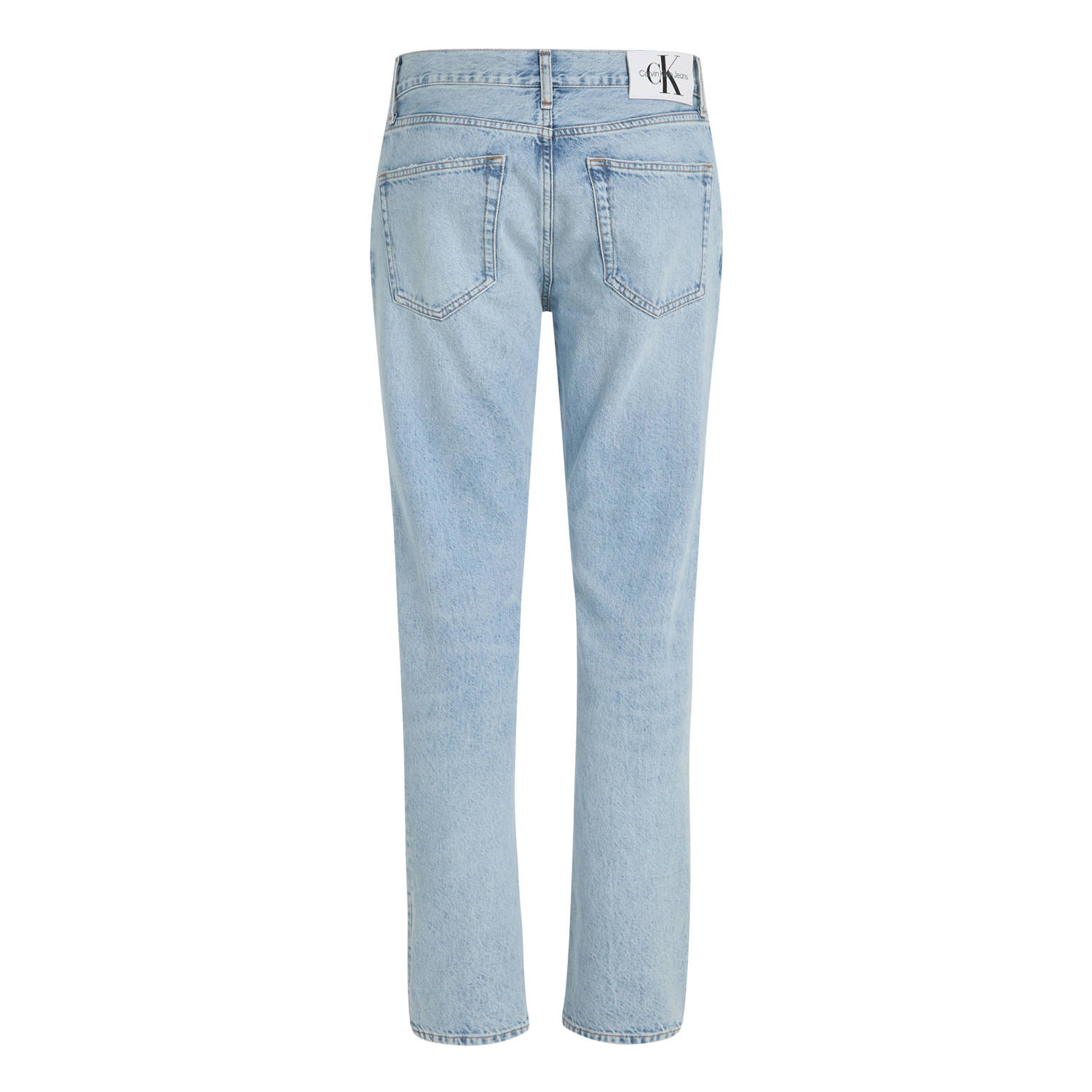 CALVIN KLEIN JEANS straight leg jeans denim light