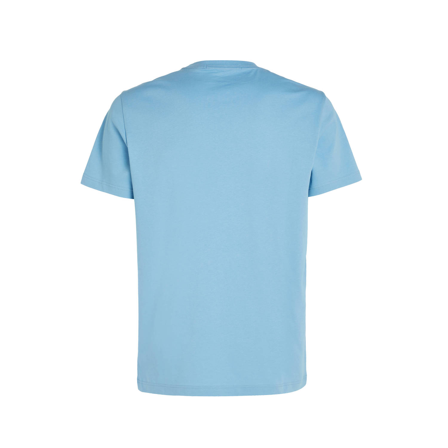 CALVIN KLEIN JEANS regular fit T-shirt met logo dusk blue