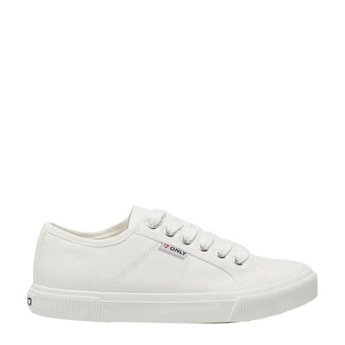 ONLY Onlnicola Canvas Sneaker Noos sneakers wit afbeelding