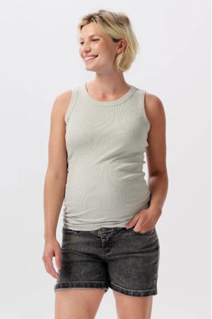 regular fit short Jamie grey denim