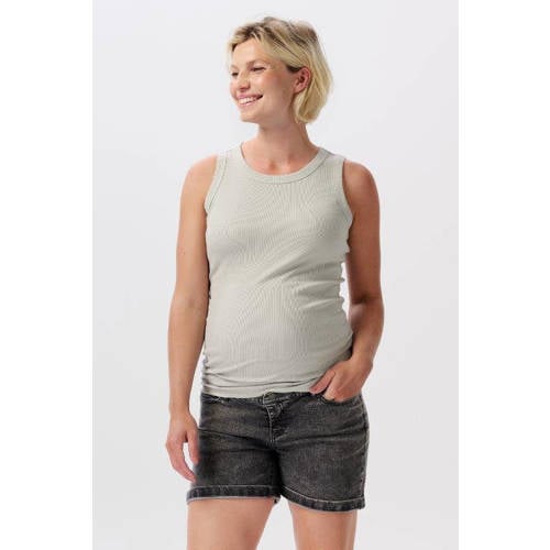 Noppies maternity regular fit short Jamie grey denim afbeelding