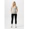 Noppies maternity cropped zwangerschaps slim fit jeans Mila black dark wash