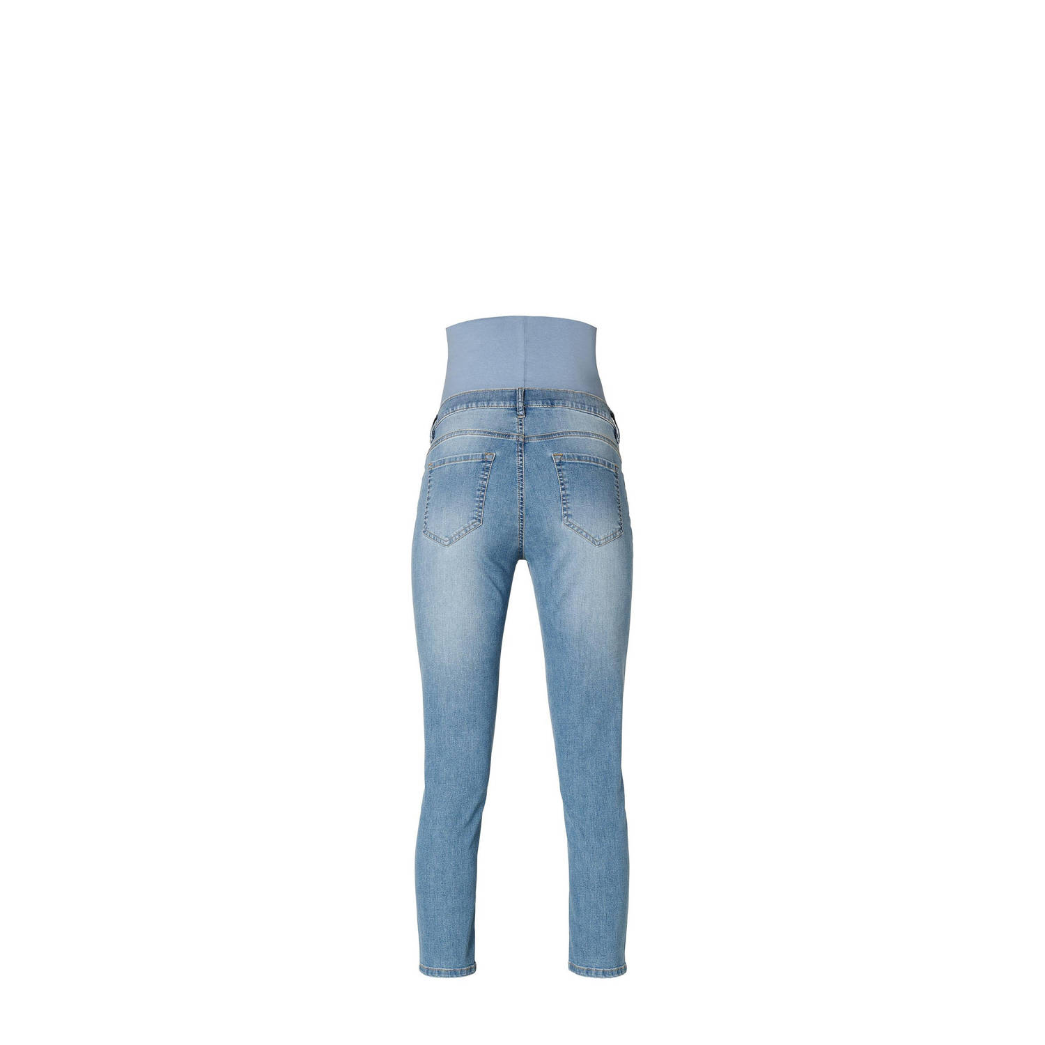 Noppies cropped zwangerschaps slim fit jeans Mila vintage blue