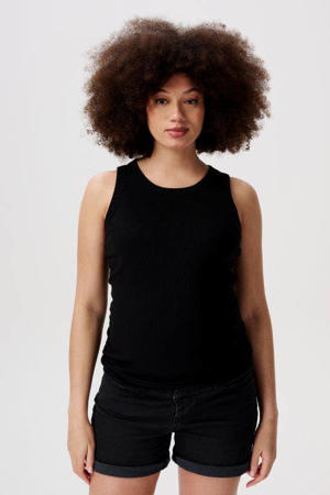 regular fit short Jamie black denim