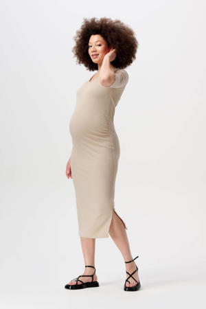 zwangerschapsjurk Keiko beige