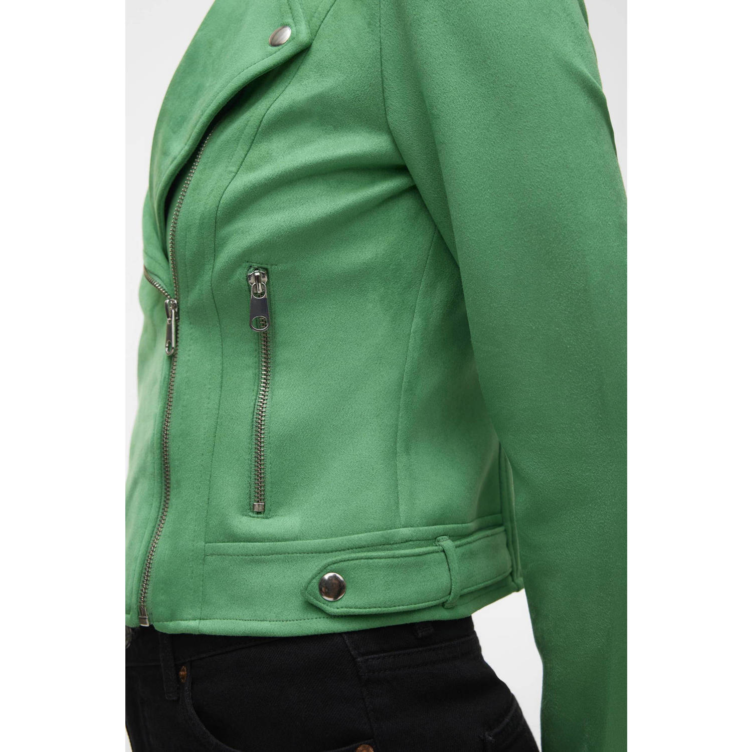 VERO MODA VMJOSE bikerjack groen