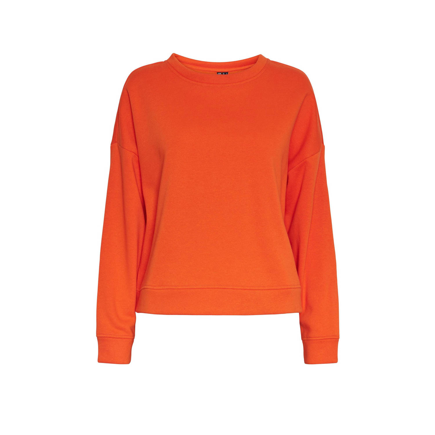 PIECES sweater PCCHILLI oranje