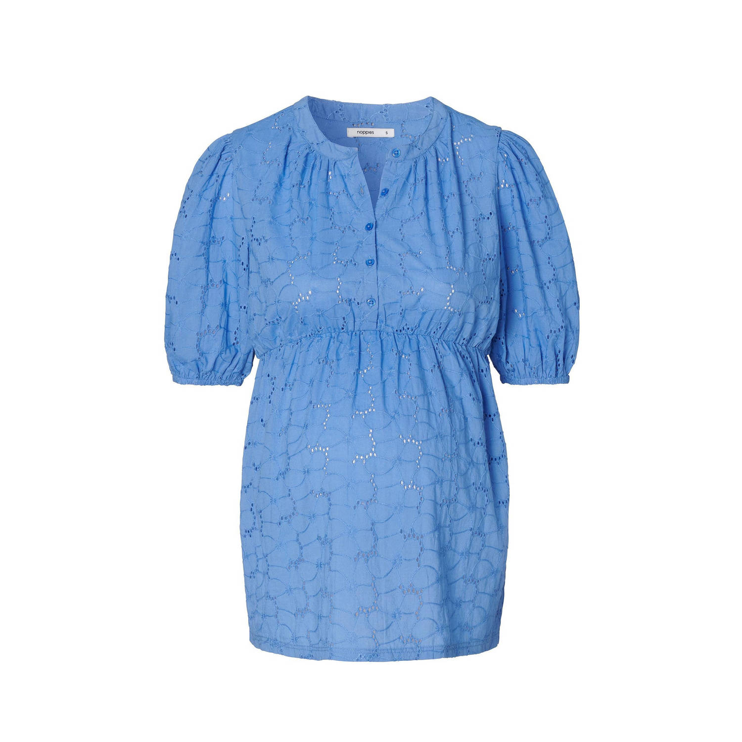 Noppies maternity zwangerschapstop Karlijn blauw