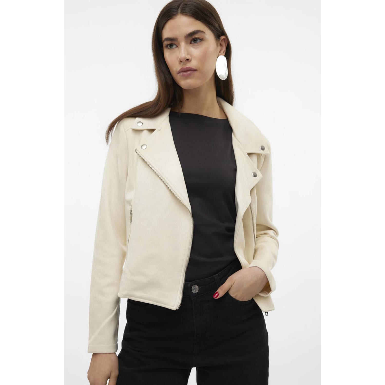 Vero Moda Imitatieleren jack VMJOSE SHORT FAUX SUEDE JACKET NOOS