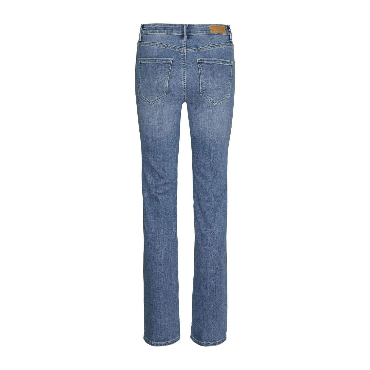 VERO MODA straight leg jeans VMFLASH medium blue denim