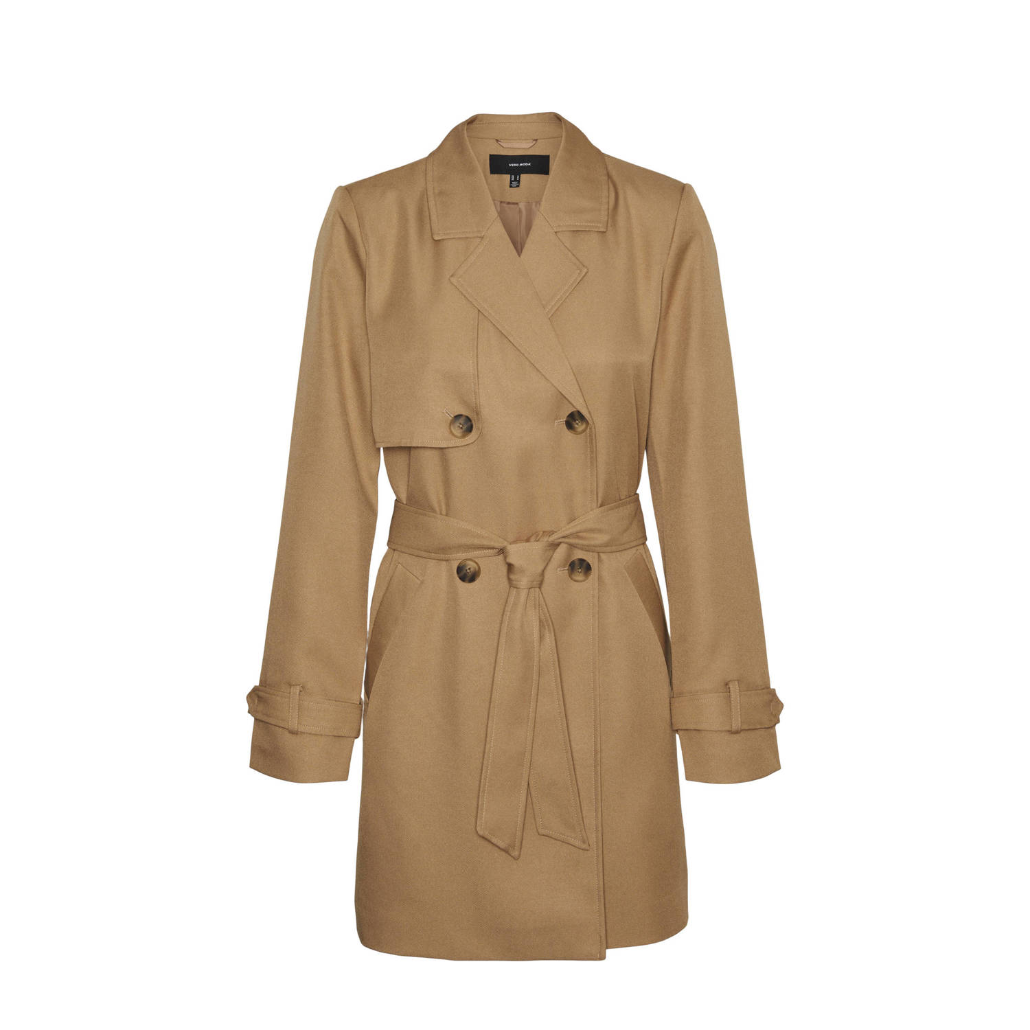 VERO MODA VMCELESTE trenchcoat jas camel