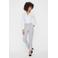 VERO MODA regular fit pantalon VMMAYA lichtgrijs