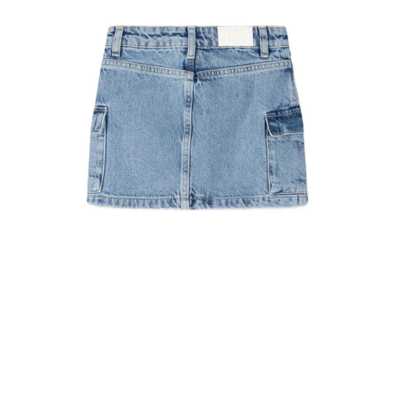 Alix the Label Alix Mini rok denim blue