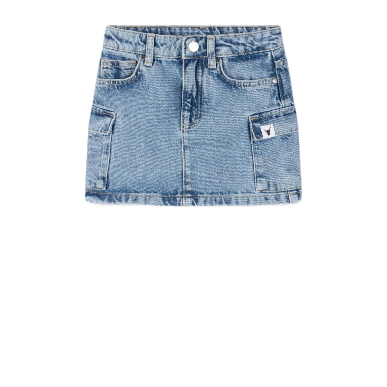 Alix the Label Alix Mini rok denim blue