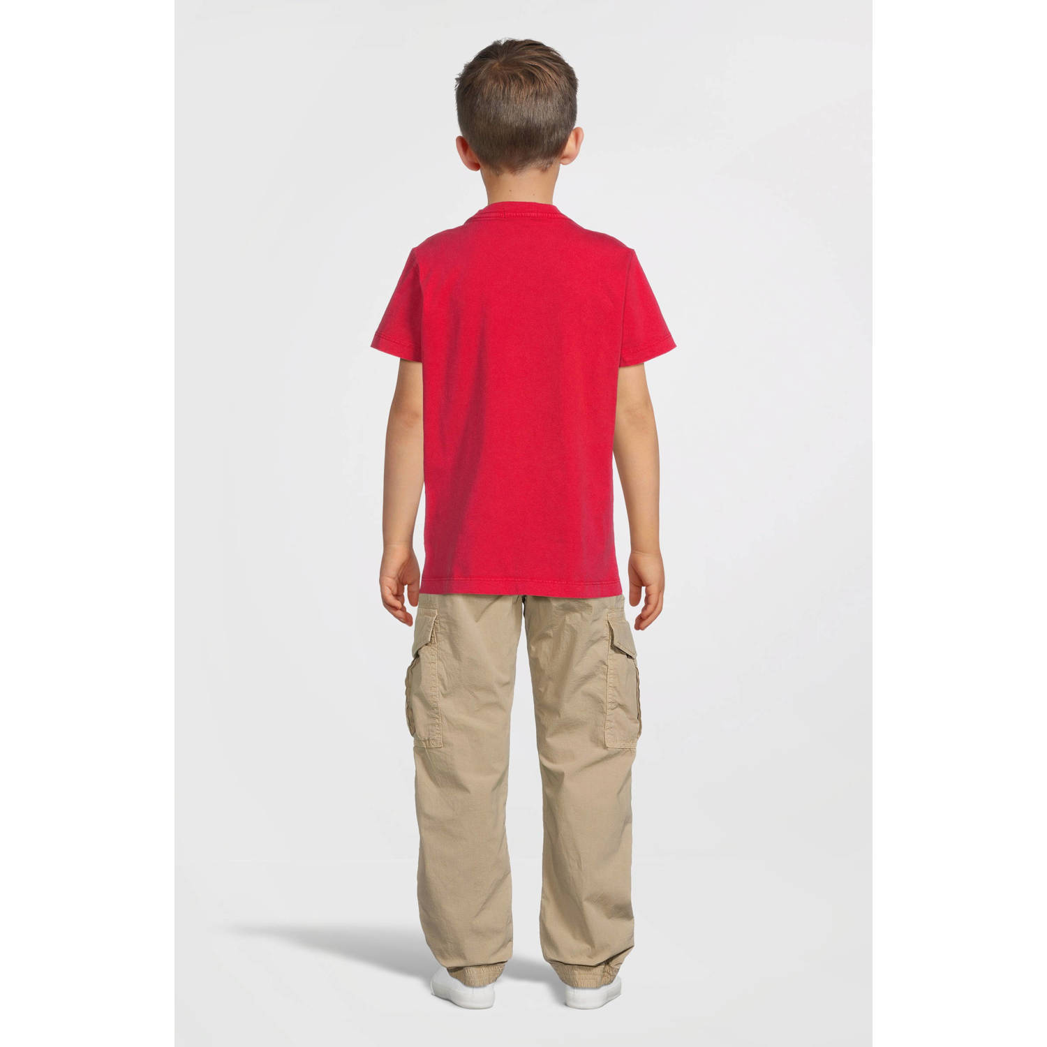 REPLAY cargobroek kaki