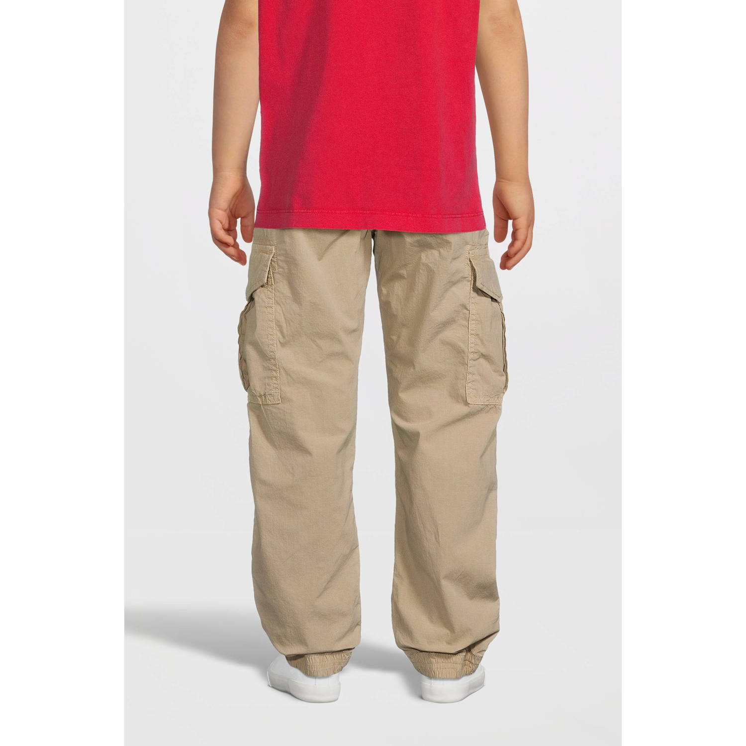 REPLAY cargobroek kaki