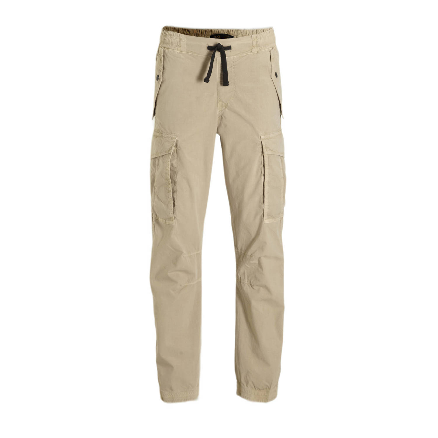 Replay cargobroek kaki Beige Jongens Katoen Effen 104