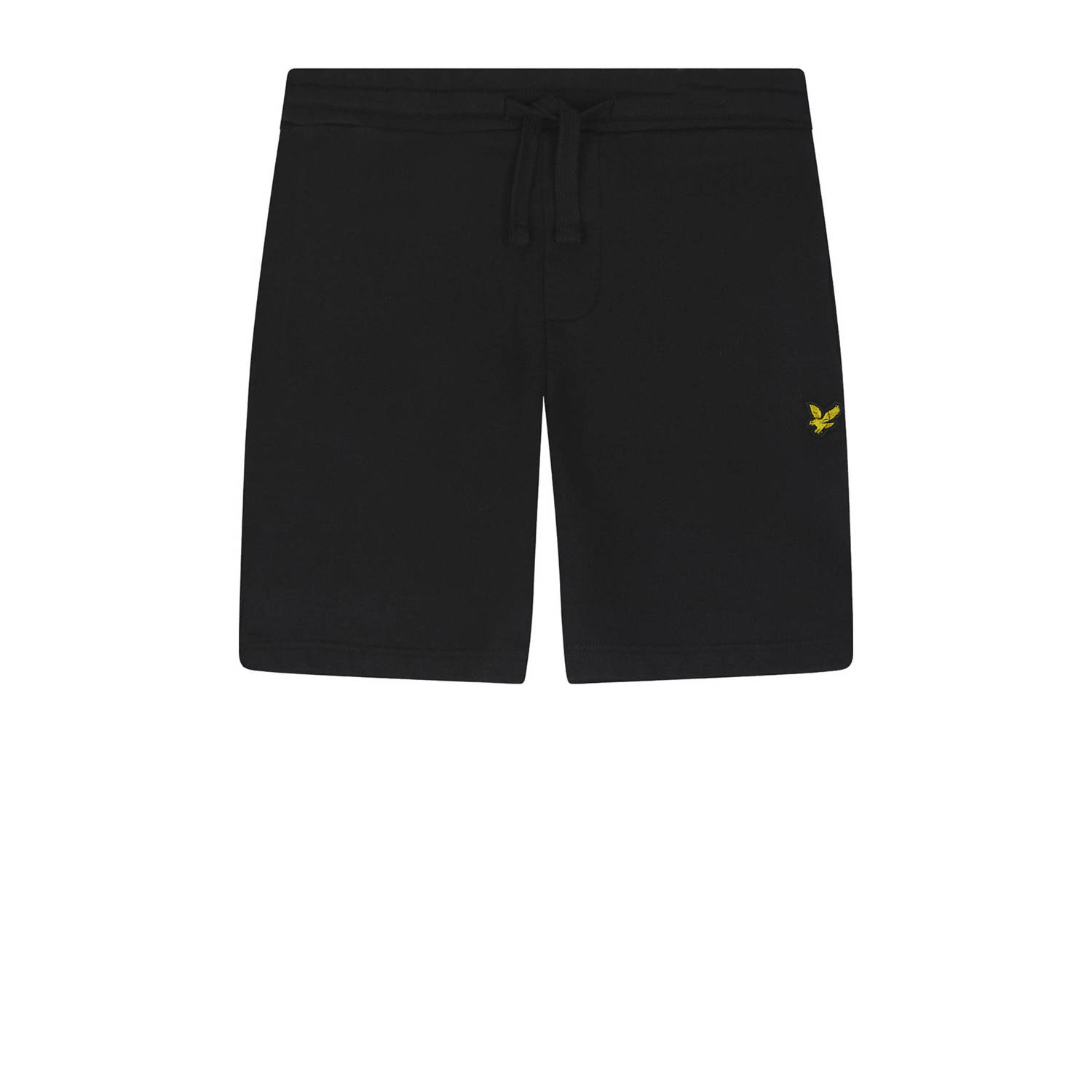Lyle & Scott sweatshort MLB2014V zwart Effen 122 128