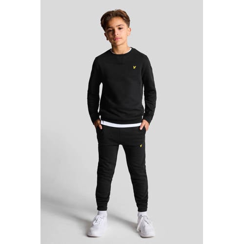 Lyle & Scott slim fit joggingbroek MLB2006V zwart afbeelding