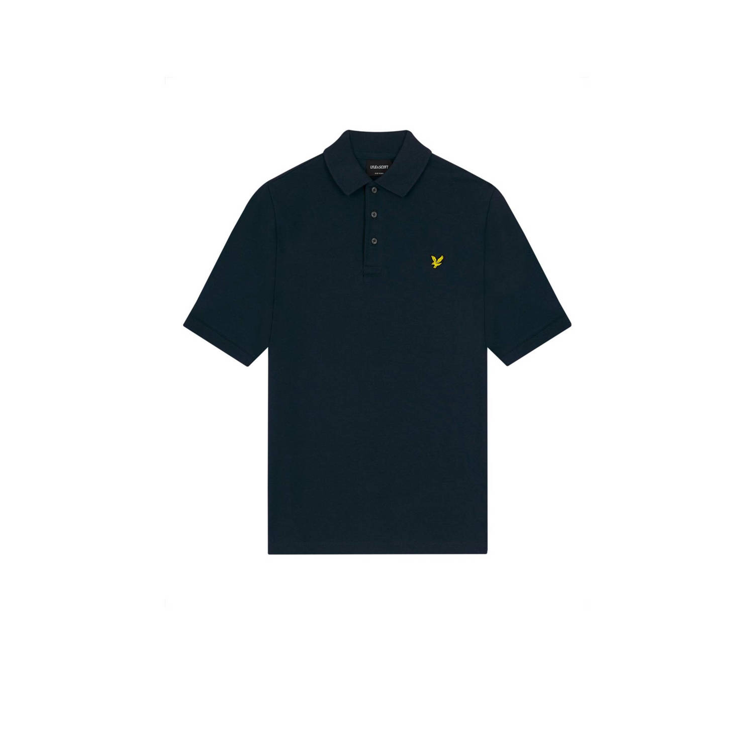 Lyle & Scott polo SPB2000V navy Blauw Jongens Katoen Polokraag Effen 134 140