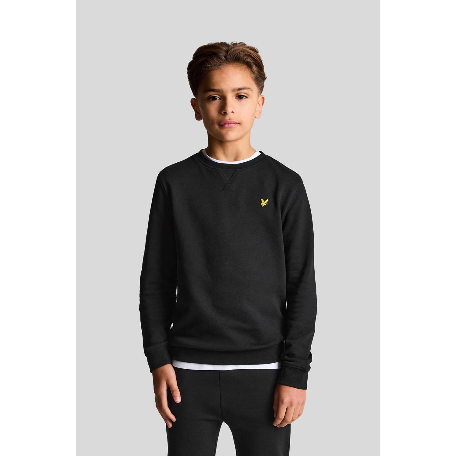 LYLE & SCOTT Truien & Vesten Crew Neck Sweatshirt Zwart