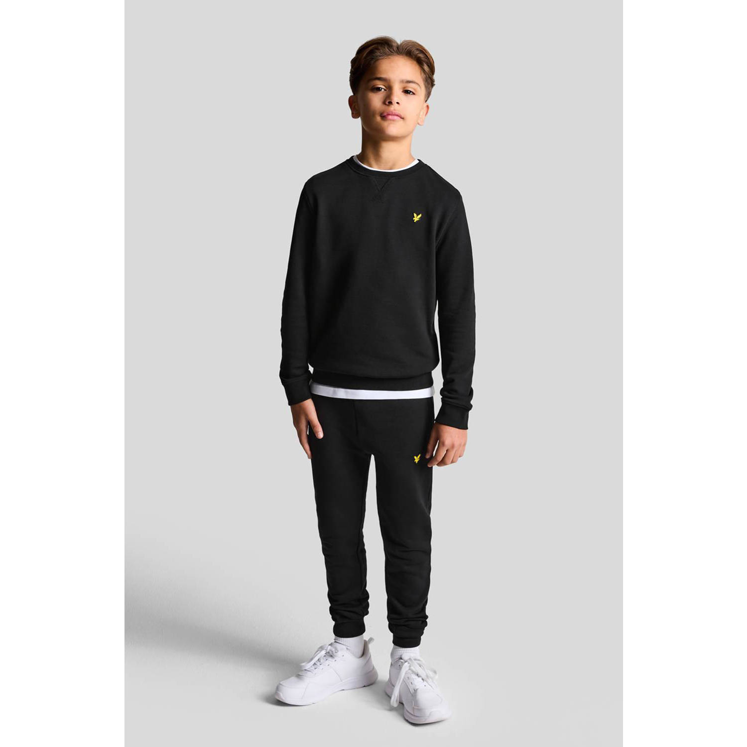 Lyle & Scott sweater zwart