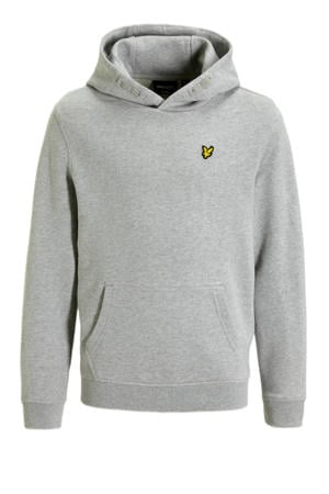 gemêleerde hoodie grijs