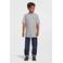 Lyle & Scott gemeleerd T-shirt grijs