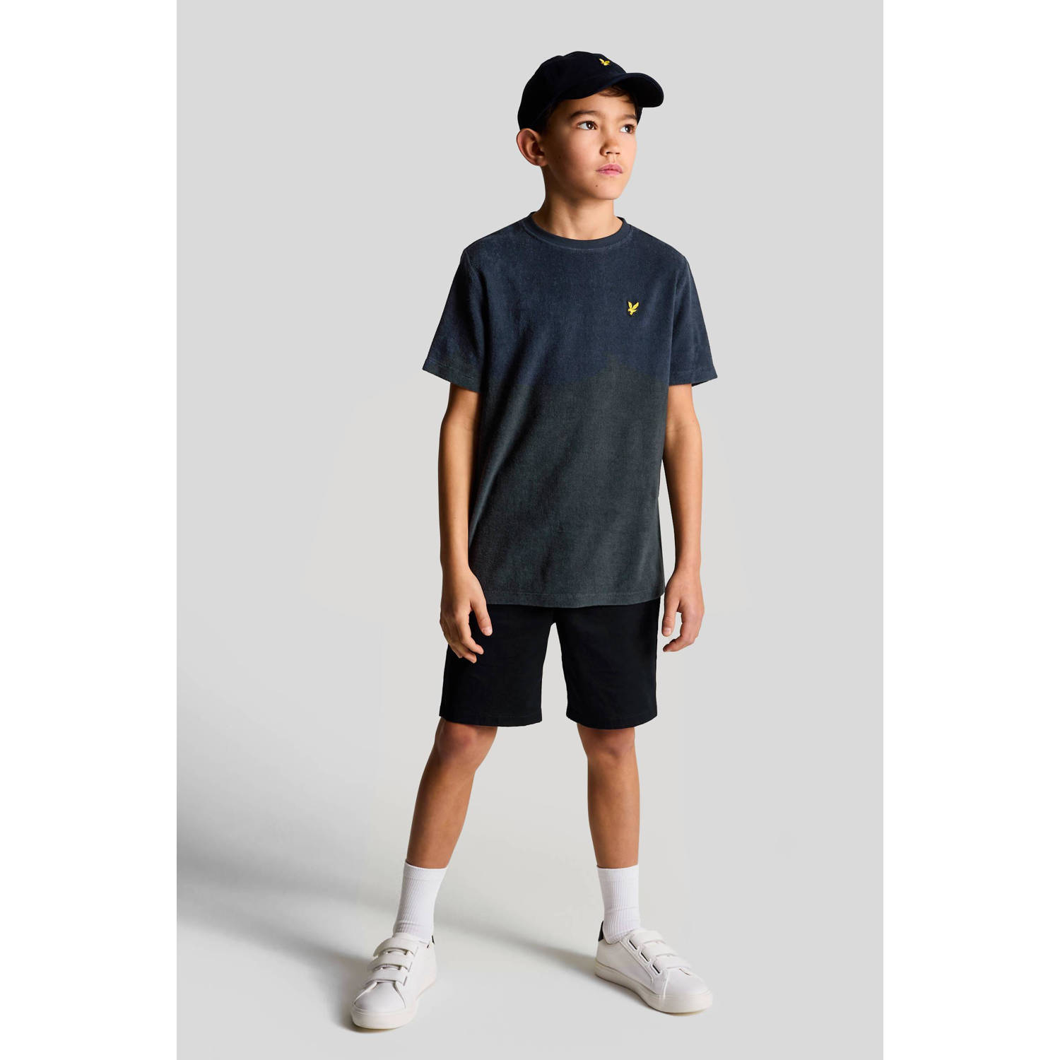 Lyle & Scott T-shirt TSB2004V donkerblauw