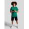 Lyle & Scott T-shirt TSB2000V petrol groen