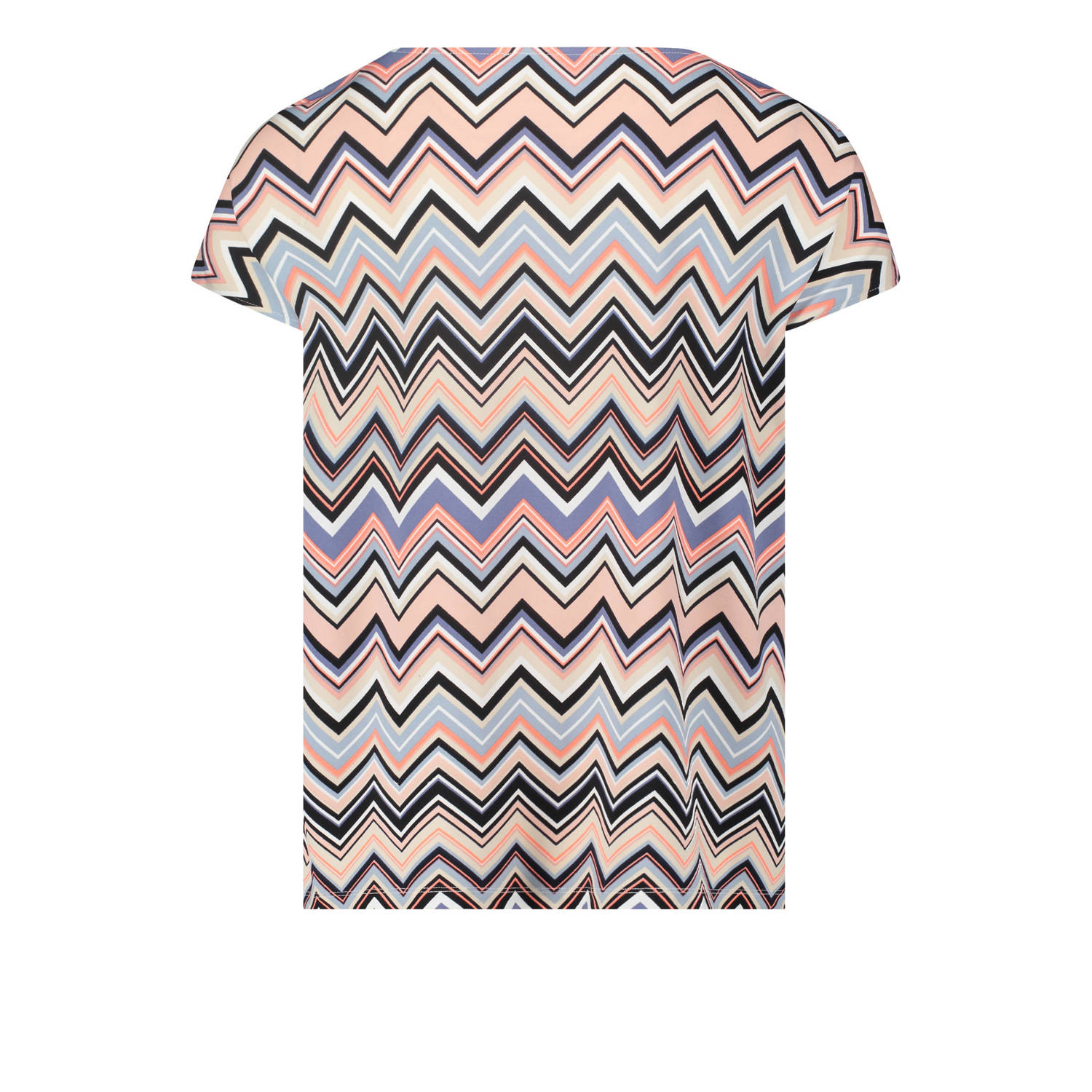 Betty Barclay top met all over print roze donkerblauw