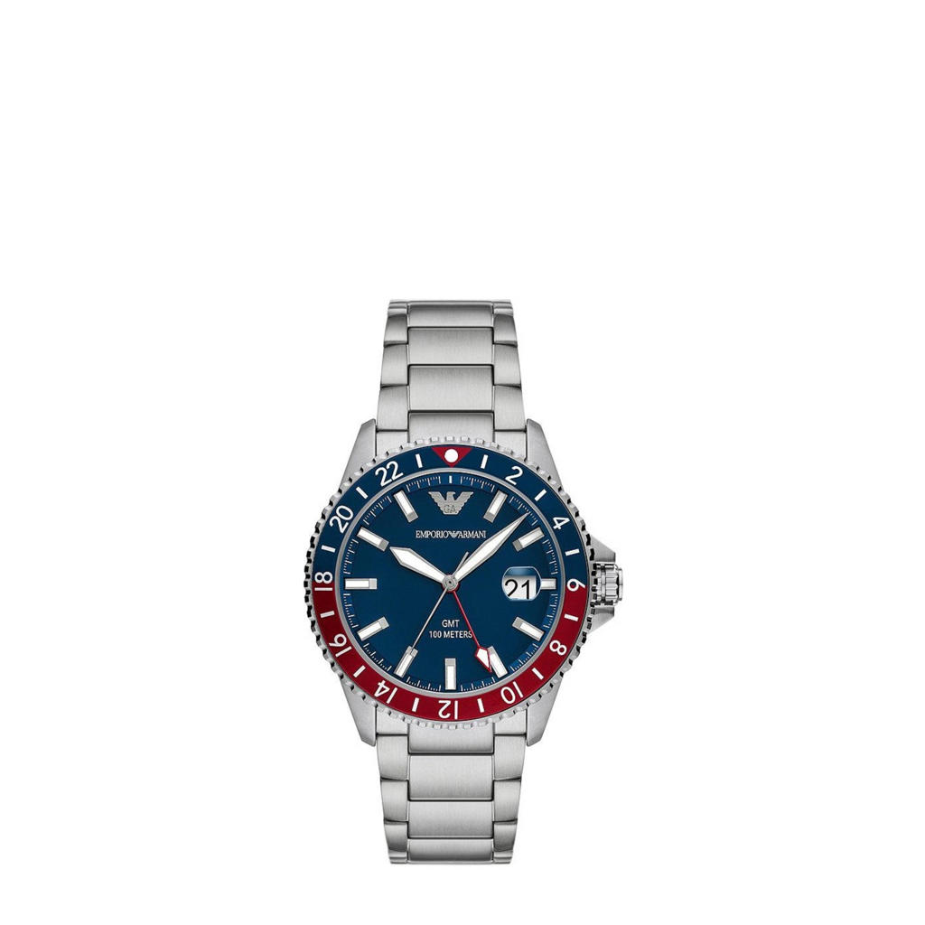 Emporio Armani horloge AR11590 zilverkleurig