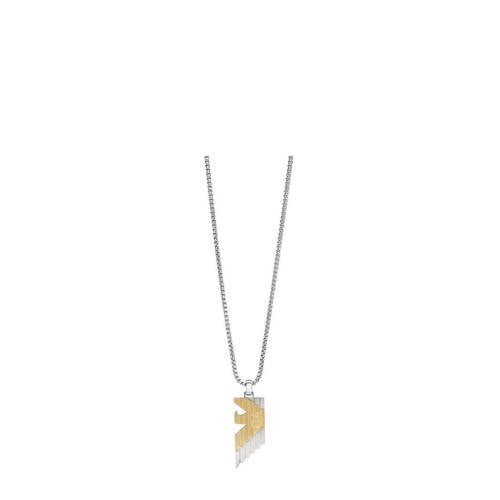 Emporio Armani collier EGS3073040 zilverkleurig afbeelding