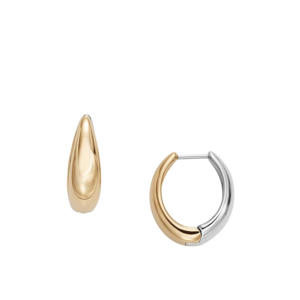 oorring SKJ1819998 Linje Modern tweekleurig