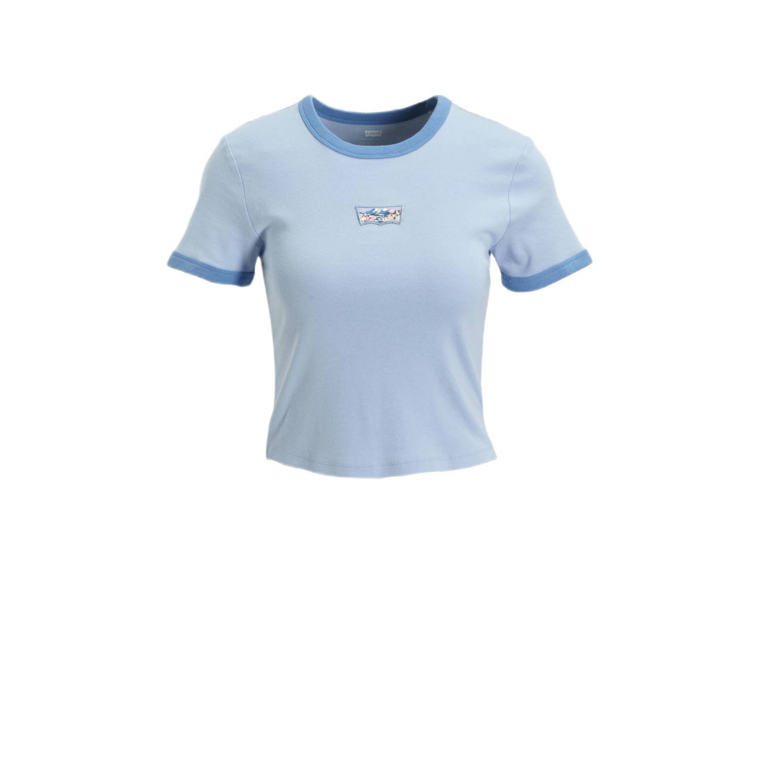 Levi's T-shirt lichtblauw