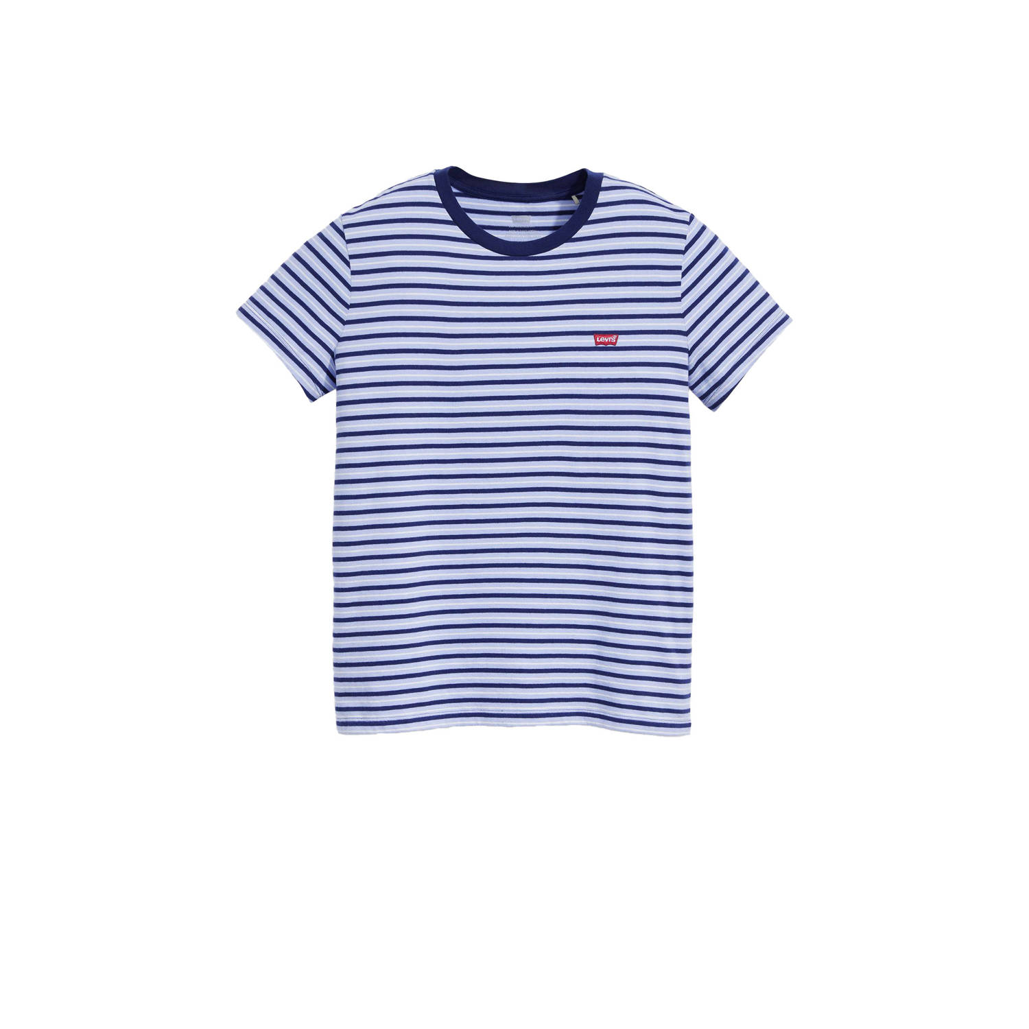 Levi's gestreept T-shirt blauw