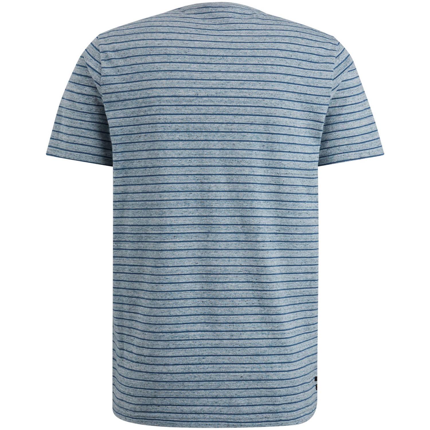 PME Legend gestreept regular fit T-shirt blauw