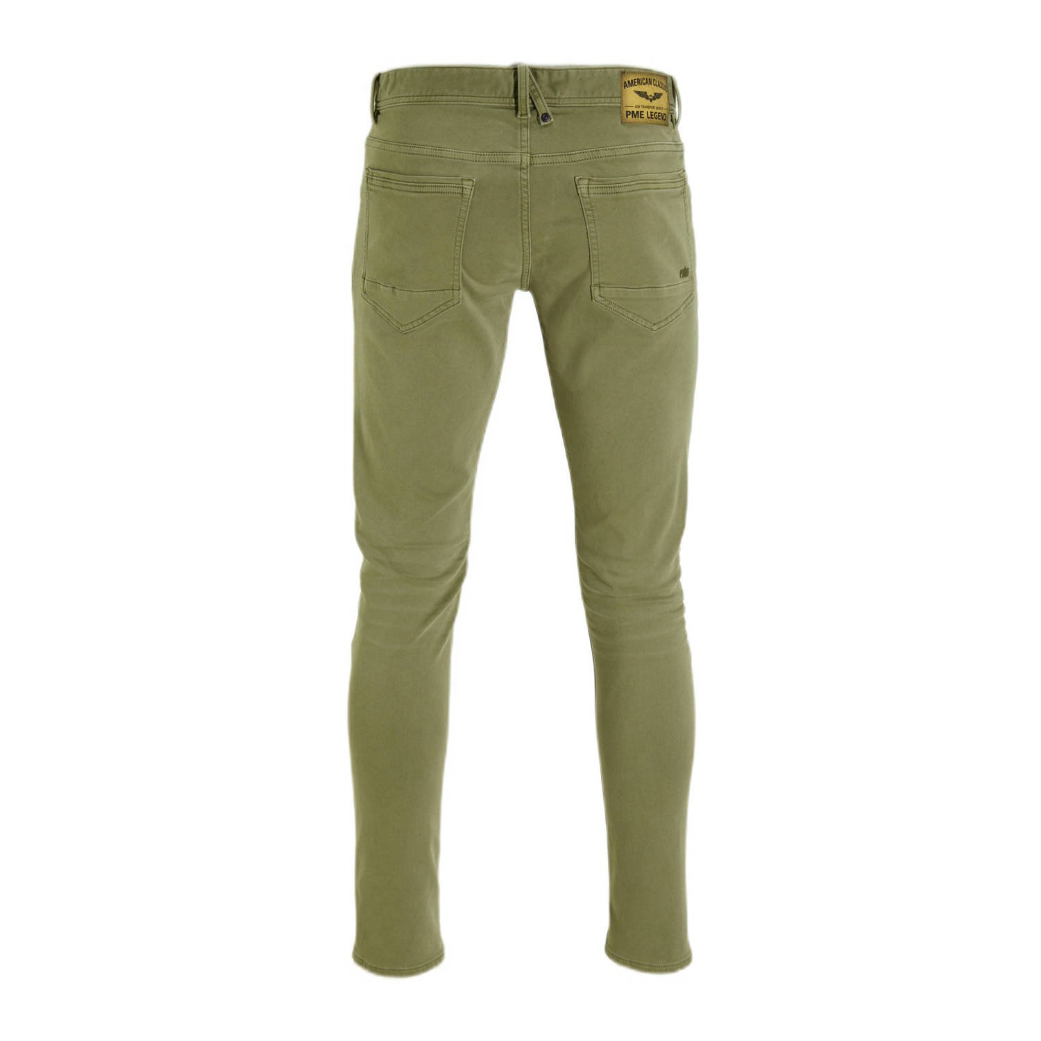 PME Legend slim fit chino TAILWHEEL groen