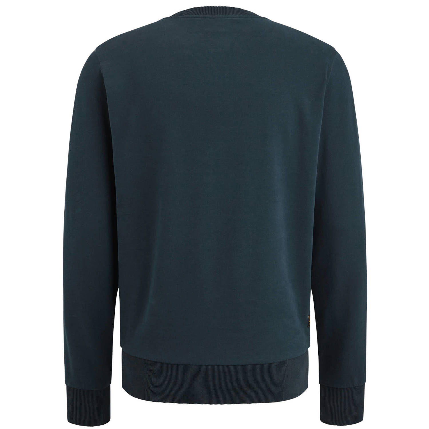 PME Legend sweater met printopdruk donkerblauw