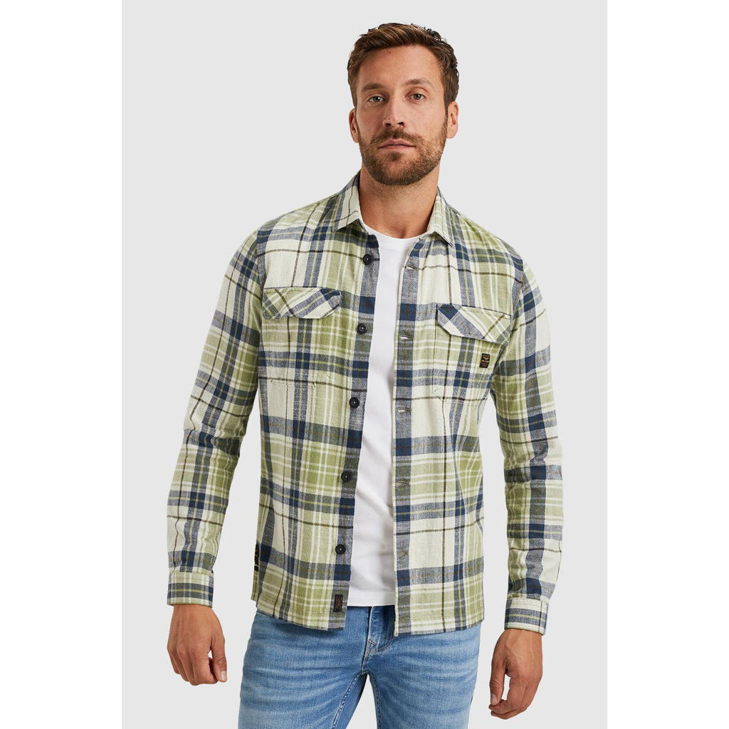 Flanellen Overhemden Outdoor Overhemd Heren Suitable Overhemd Flanel  Donkerblauw Maat XXL Heren Casual, image size:1024x1024
