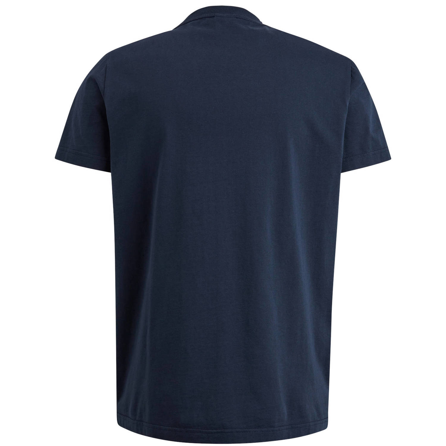 PME Legend regular fit T-shirt met printopdruk donkerblauw