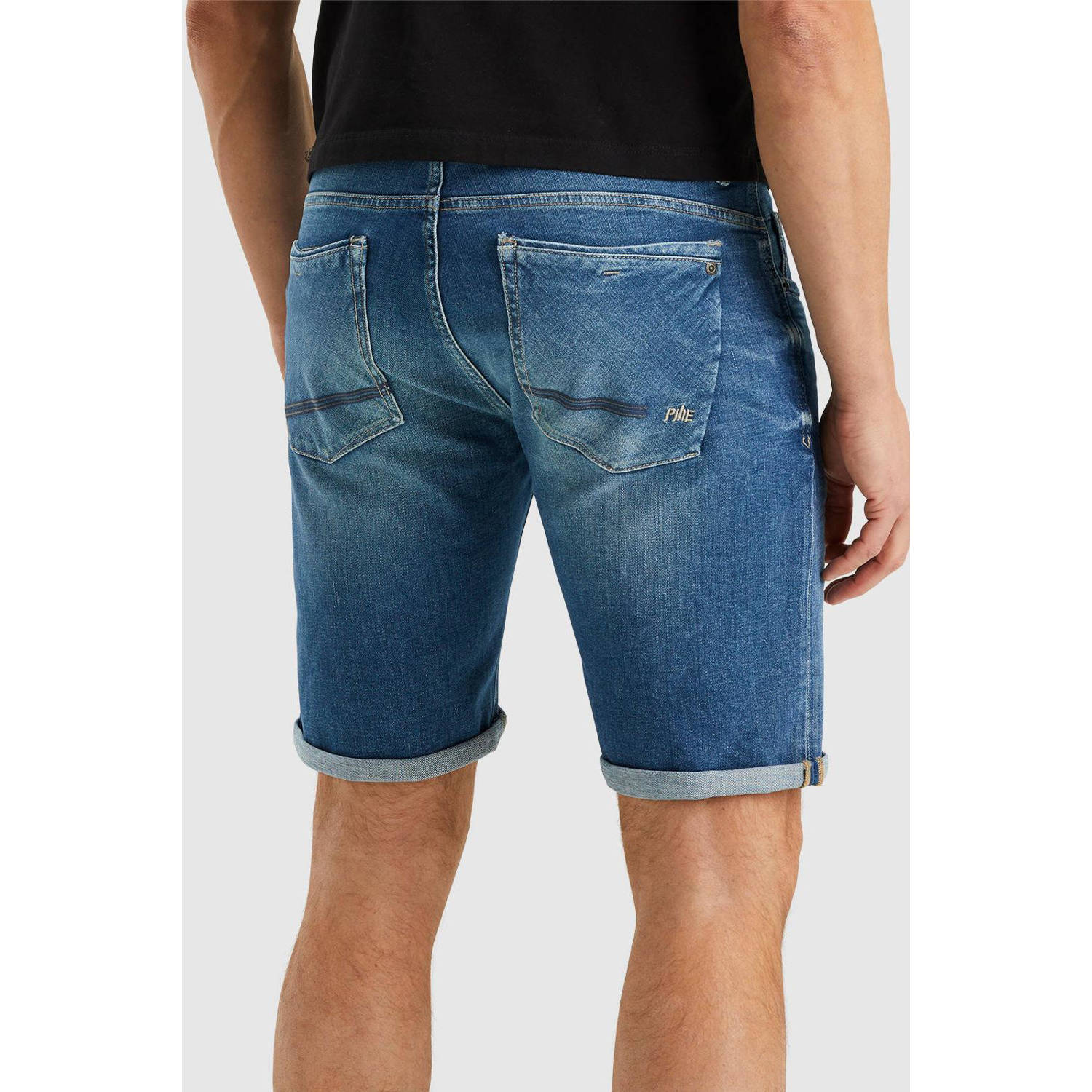 PME Legend regular fit short COMMANDER 3.0 green stone denim