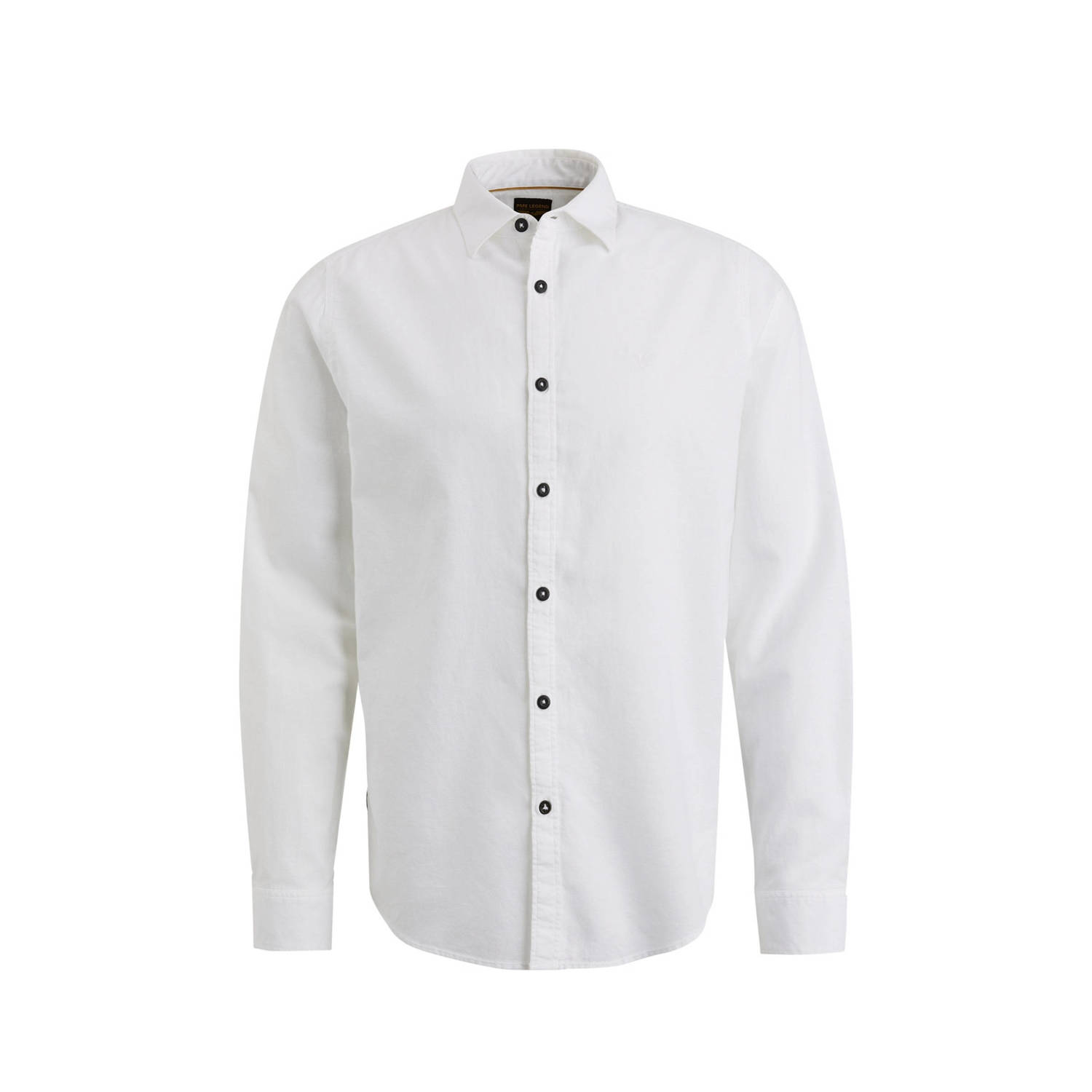 PME LEGEND Heren Overhemden Long Sleeve Shirt Ctn linen Ecru