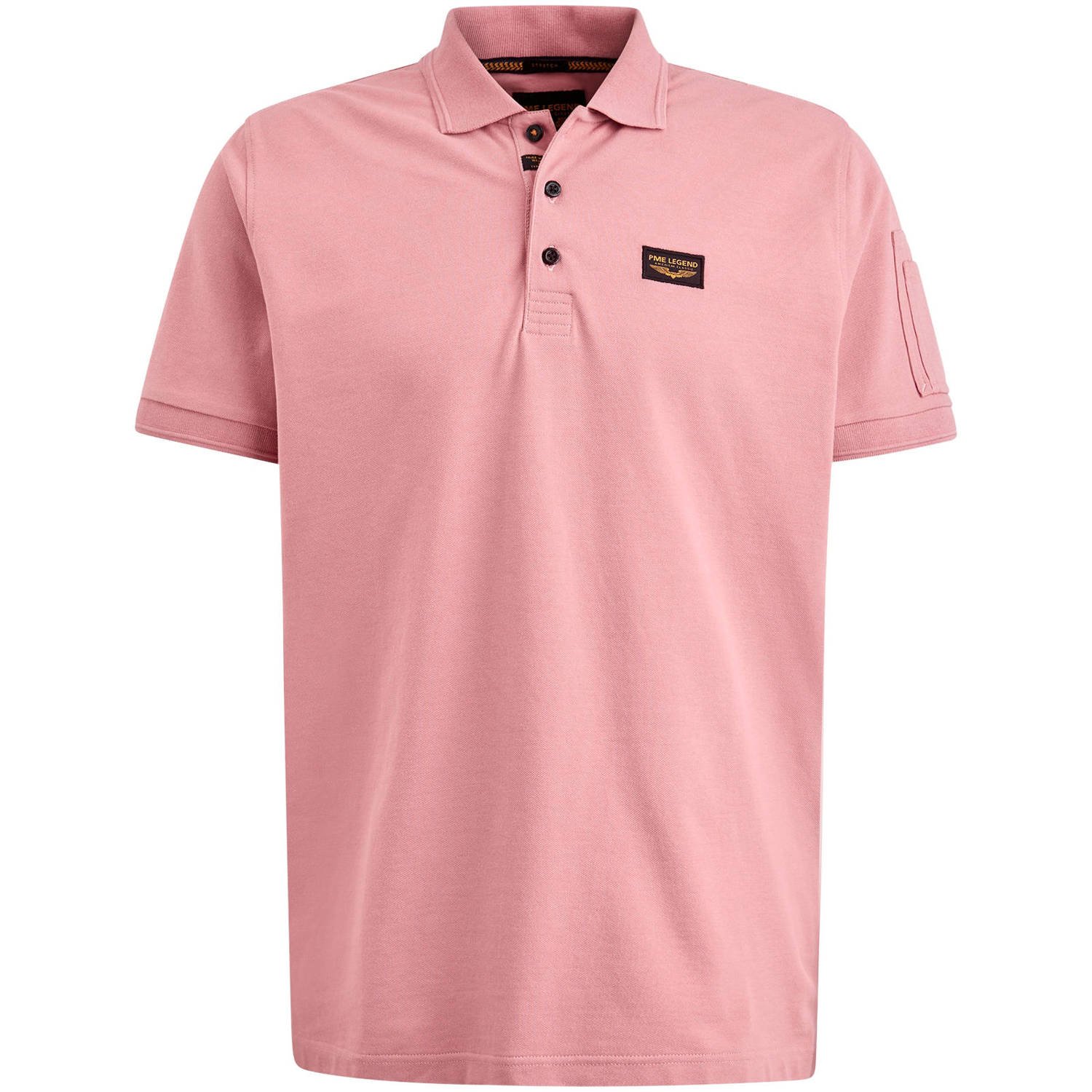 PME LEGEND Heren Polo's & T-shirts Short Sleeve Polo Trackway Roze