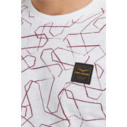 thumbnail: PME Legend T-shirt met all over print wit