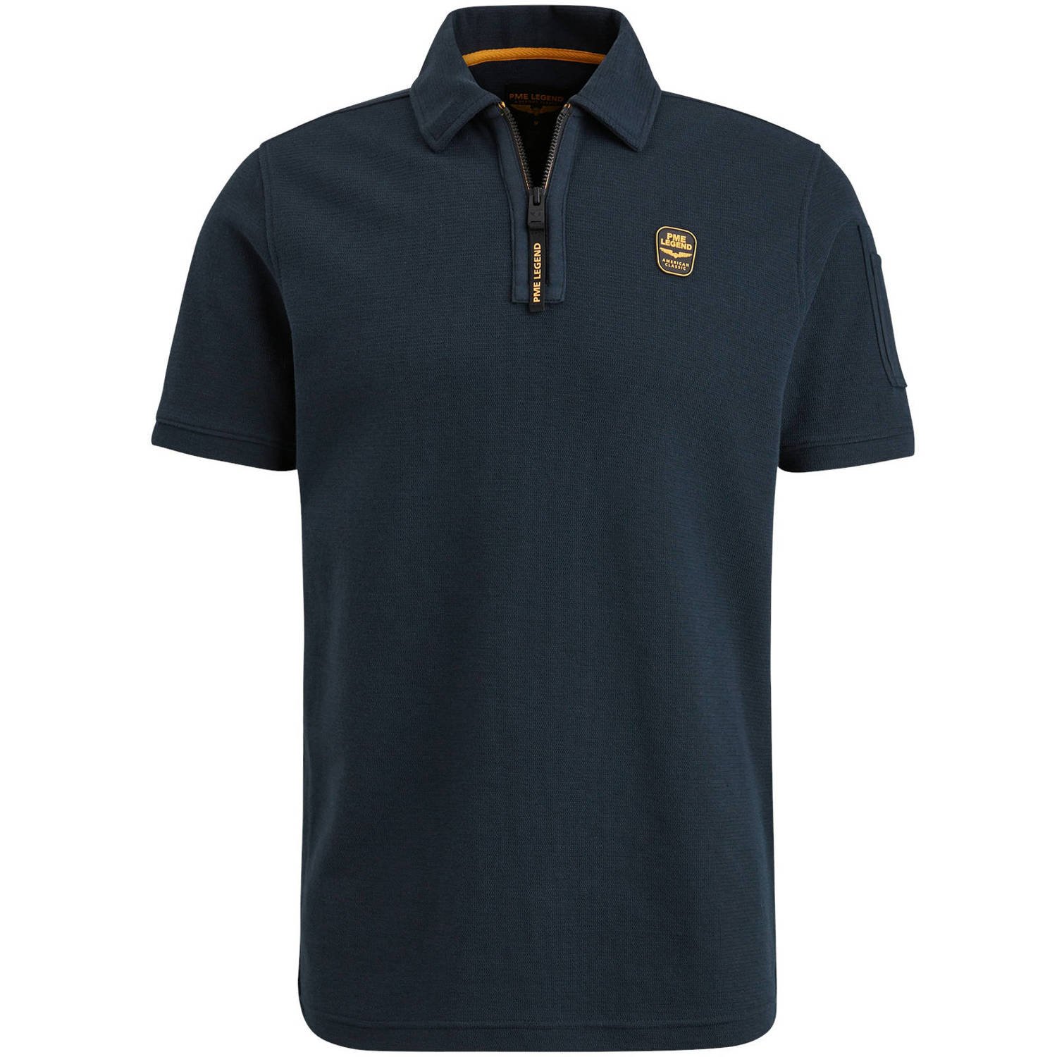PME LEGEND Heren Polo's & T-shirts Short Sleeve Polo Pique Blauw
