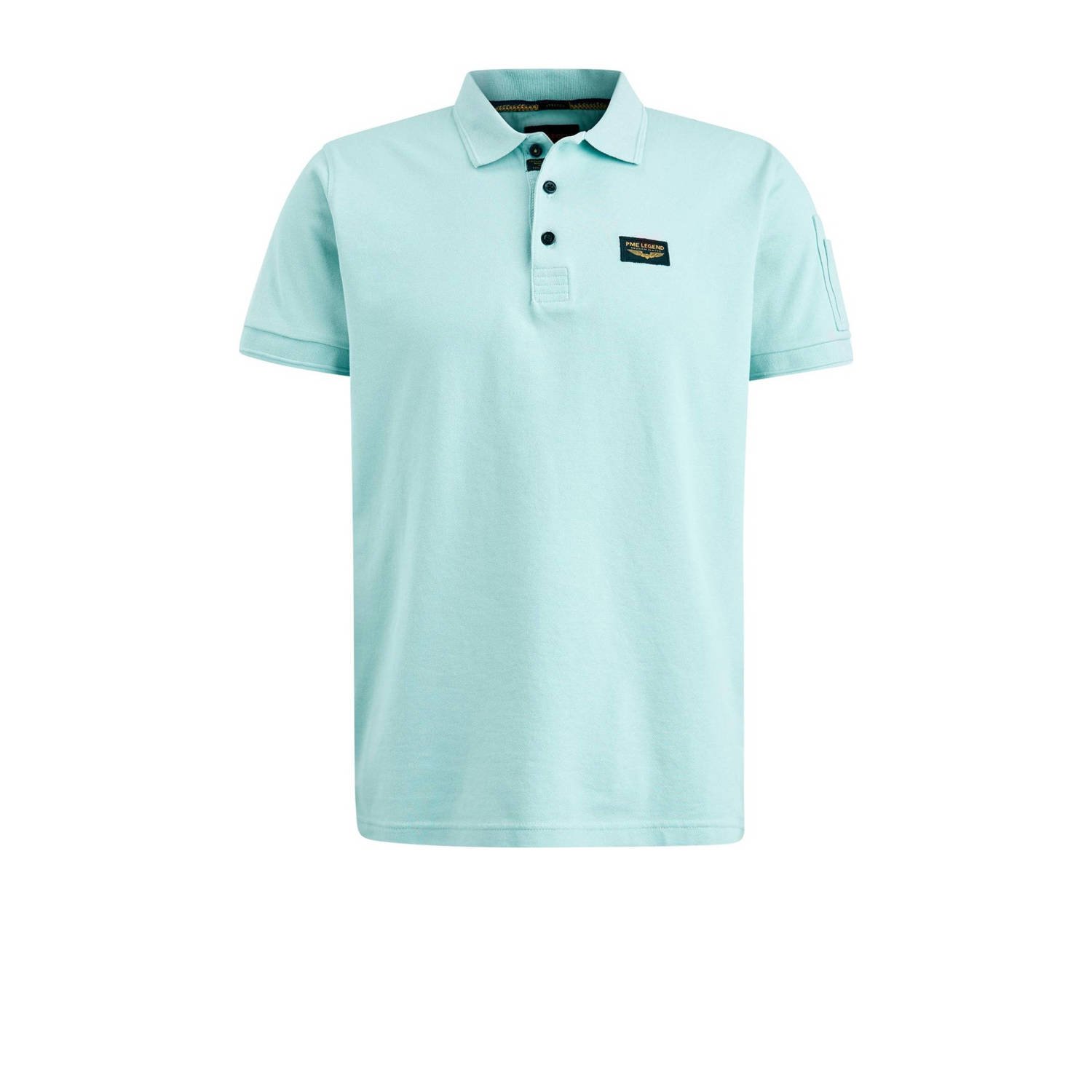 PME LEGEND Heren Polo's & T-shirts Short Sleeve Polo Trackway Blauw