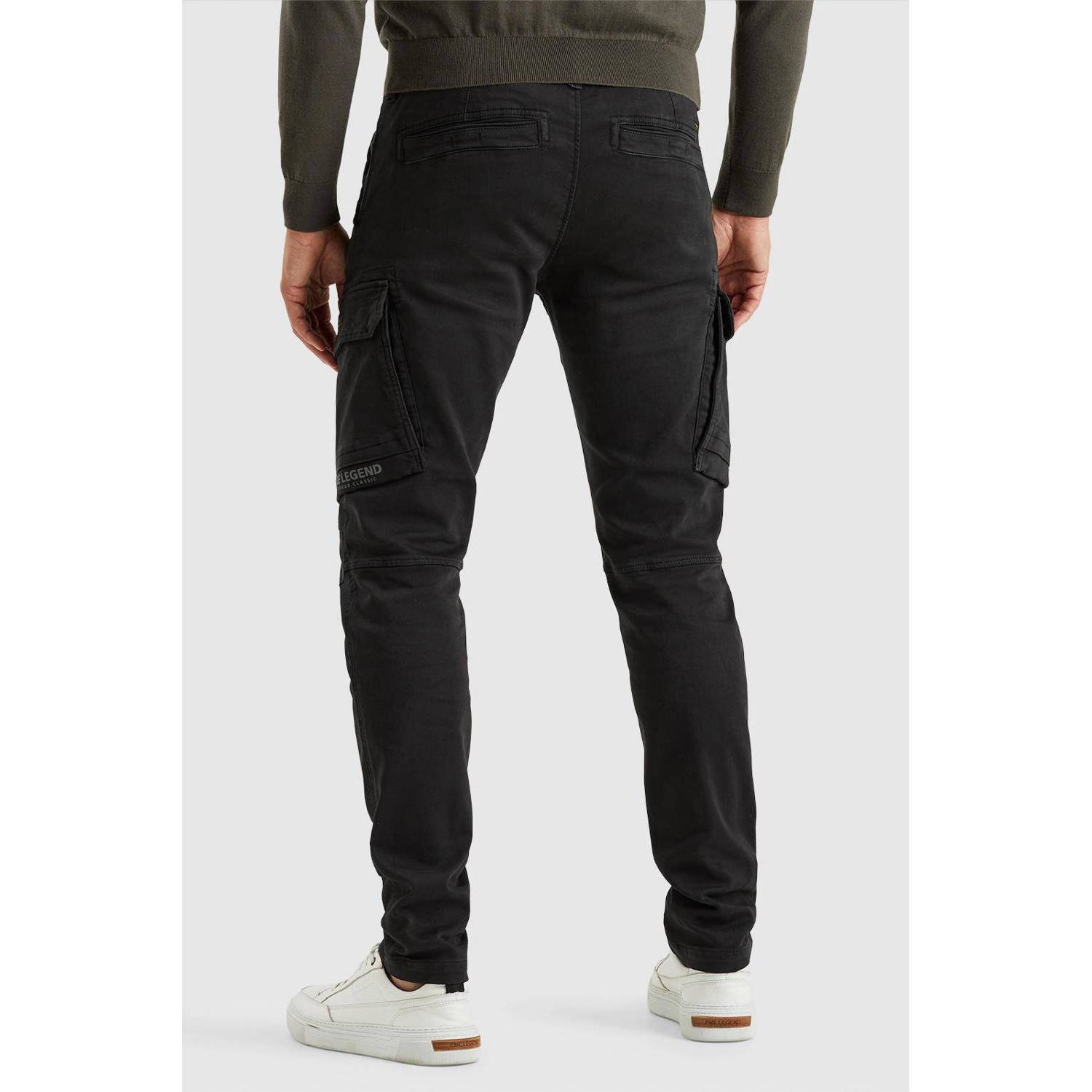 PME LEGEND Heren Broeken Expedizor Cargo Colored Sweat Zwart