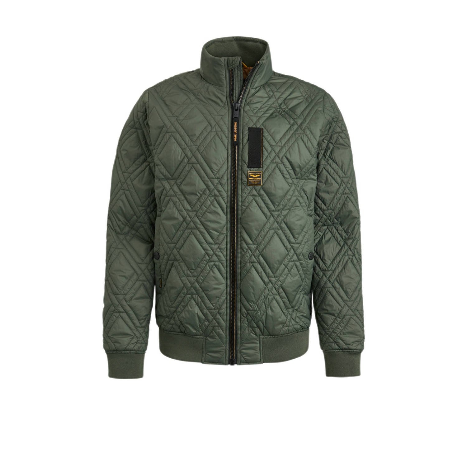 PME LEGEND Heren Jassen Bomber Jacket Raider Cylon Groen