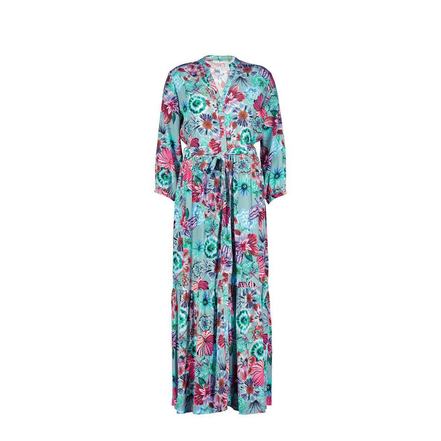 Didi maxi jurk met all over print